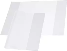 Aplankalai A4 PANTA PLAST, permatomi, 10 vnt.