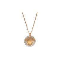 Versace Medusa Touch Karoliai Lydinio Pakabukas Vyriški karoliai 1000869-1A00620-4J080 Gold+Silver,F