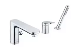 Duravit Wave – vonios krašto maišytuvas, 3 skylių montavimas, chromas WA5260000010
