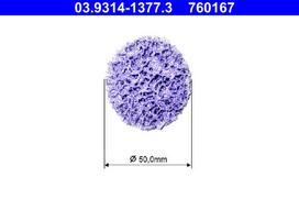 ATE Disko valymas, rato stebulės valymo komplektas 03.9314-1377.3