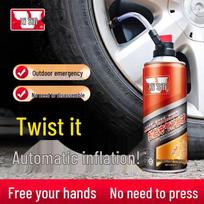 Emergency Self-Sealing Tire Repair Fluid for Cars and Electric Motorcycles 450ml Tire Inflation and Repair Fluid