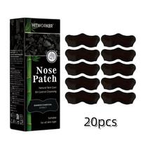 Bamboo Charcoal Oil Control Blackhead Remover Nose Patches Gentle Deep Cleansing for Daily Skincare Gift Choice 20Pcs