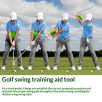 Golf Swing Trainers Adjustable Buckle Tool Golf Swing Practice Trainer Pu Foam And Aluminum Alloy Swing Training Aids