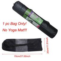 Prabangiai minkštas ir itin didelis jogos kilimėlis, 10 mm storio, neslystantis mankštos kilimėlis 1 pc Bag Only(No Yoga Mat)