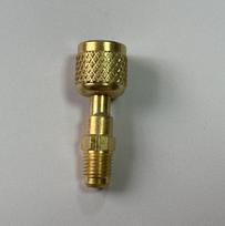 R32 Kairiarankis 1/4 SAE-LH vidinis į 1/4 išorinį sriegį adapteris R454ABC laikymo bakui Other