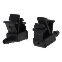 2vnt plastikinis priekinio stiklo apiplovimo vandens purškimo antgalis automobilio priekinis stiklas skirtas Citroen for Peugeot