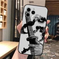 Telefono dėklas, skirtas iPhone 14 Pro Max 13 12 11 Pro Max Xs Xr X 12mini 7 8 Plus Se Japonijos samurajų stiliaus dėklas Funda iphone 7 8 SE