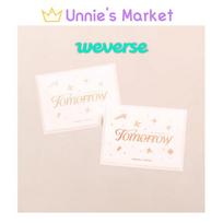 [POB] RYTOJ X KARTU(TXT) 3 minizodas: RYTOJ Weverse Albumai vers. [NO POB] VERSION A(BROWN) white