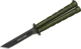 K25 „Motylek“ peilis K25 36249 „Balisong“ žalias
