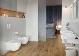 „Cersanit Zen Clean On+“ tualeto puodas su „Slim“ sėdynėle ir lėto nusileidimo mechanizmu (S701-428)