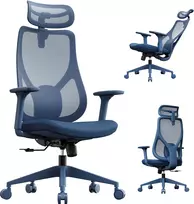 Ergonominė biuro kėdė „SENSE7 Moyo“ mėlyna