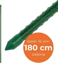 UN metalinis strypas, padengtas PE, 16 mm × 1800 mm