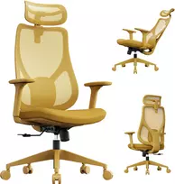Ergonominė biuro kėdė "SENSE7 Moyo“, geltona