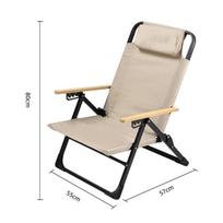 NEW Upgraded Kermit Chair 5 Gear Adjustable Angle Folding Chair Outdoor Camping High Back Chairs Garden Recliner Fishing Chair juoda