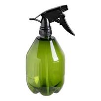Rankinio slėgio laistytuvas, augalų purkštuvas, purškimo butelis su reguliuojamu purkštuku, pompinis laistytuvas 750ML žalia