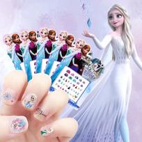 Disney princesių nagų dailės lipdukų rinkinys vaikams