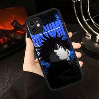 Anime F-Fushiguro M-Megumi Phone Case For IPhone 16e 16 15 14 13 12 11 Pro Max X XS Max Plus Matte Clear iphone 16 gray