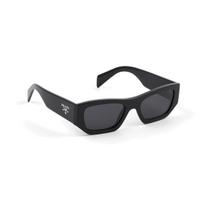 Prada Sunglasses Irregular Shape Women sunglasses Black SPRA01_E16K_FE08Z_C_A055 Basic Packaging-Eyeglass Case+Box,55,Black