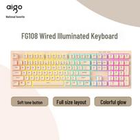 aigo FG108 Full-Size Mechanical Feel Keyboard