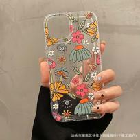 Airbag anti-drop iPhone protective case Apple 11/12/13/14/15/16 Pro Max transparent phone case 78 iPhone 7/8
