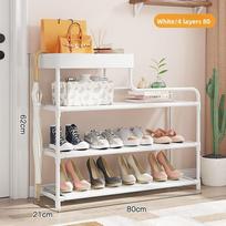 Non-Woven Fabric Dustproof Shoe Rack Multi-Layer Space-Saving Shoe Organizer for Home Entrance & Dormitory