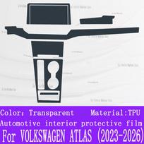 For VOLKSWAGEN ATLAS (2026) Car Interior Center Console Transparent TPU Protective Film Anti-scratch Repair Film Left Rudder