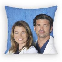 Greys Anatomy Pagalvės užvalkalas Sofa Svetainė Miegamajam automobilis Galvūgalis Atlošo pagalvėlė Kvadratinė pagalvėlė Miego laikas 30x30 cm