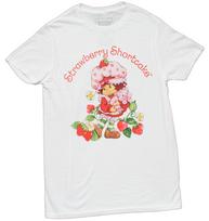 Strawberry Shortcake Men's T-shirt - Holding Custard Logo XXXL