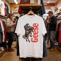 Geese Band Cowboy Rodeo Graphic T-shirt Unisex Country Music Fan Tee S