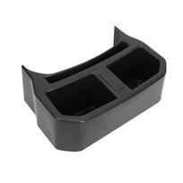 for Jeep Wrangler JL 2018  Gladiator JT  Console Mounted Drink Holder Rear Drain Water Cup Holders Car Interior Parts Drink Holders black