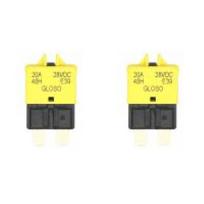 2-30 vnt. 5/7.5/10/15/20/25/30A DC28V rankinio atstatymo saugiklio adapteris ATC grandinės pertraukiklis peiliniai saugikliai jūriniam, ralio, automobilių, valčių