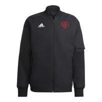 Adidas Manchester United 22/23 Travel Fashion Versatile Long Sleeve Jacket Men Jacket Black HI5229 M