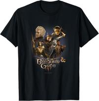 Dungeons and Dragons Baldur's Gate III Companions Group T-Shirt S
