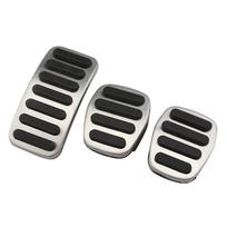 AT MT Car Foot For Volvo V70 XC70 2008 2009 2010 2011 2012 2013 2014 2015 2016 Accelerator Brake No Drilling Pedal Cover Parts 3 pcs