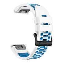 26/22mm Silicone Watch Strap For Garmin Fenix 8 Pro 8 7X 7Pro/Instinct 2X/Tactix 8 7/Enduro 3 2/Forerunner 970 965 Watch bands QuickFit 22mm