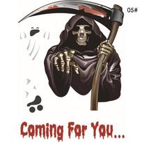 Top-tier Material Halloween Party Diy Witch Stickers Skeleton Ghost Window Wall Decals Decor 5