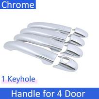 for Ford Galaxy MK1 V191 1995 1996 1997 1998 1999 2000 2001 2002 2003 2004 2005 Chrome Door Handle Cover Car Accessorie Stickers 4Door 1 Keyhole
