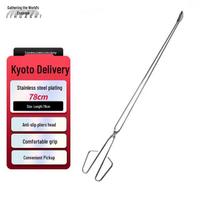 Long-Handled Stainless Steel Trash Picker