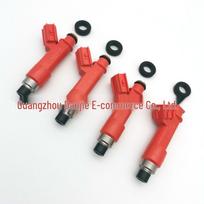 Toyota Corolla Kuro Purkštuko Antgalis 1001-87F90 Automobilio Dalis 4-piece injector nozzle set