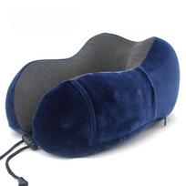 Kelioninė pagalvė U formos kaklo pagalvėlė Kaklo gimdos kaklo pagalvė Lėktuvo pagalvė Atrama Kelionės reikmenys Keliaujant Poilsis Automobilis Traukinys Namai Only Pillow tamsiai mėlyna spalva