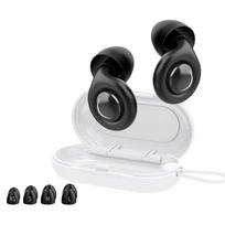 Reusable Silicone Snore Blocker Ear Plug with 10 Ear Tips in XS/S/M/L Anti-Noise Motorcycle Earplugs for Sleep Deep Focus Travel
