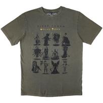 Sleep Token Stone Wash T-Shirt: Grid OFFICIAL NEW L