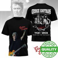 George Kooymans Golden Earring įkūrėjas 3D AOP marškinėliai Unisex S-6XL E1846 XXXXL