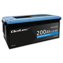 Qoltec  LiFePO4 Battery 25.6V 200Ah BMS | 53709  | 5901878537092
