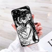 Junji Ito manga dėklas telefonui Google Pixel 7 Pro 7 6A 6 Pro 5A 4A 3A Pixel 4 XL Pixel 5 6 4 3 XL 3A XL 2 XL Google Pixel 2