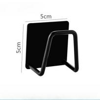 Kitchen Organizer Sponge Holder Soap Drying Rack Self Adhesive Sink Drain Racks Stainless Steel Sink Wall Storage Racks Hooks