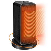 Elektrinis ventiliatorinis šildytuvas 600W/1200W PTC Keraminis šildymas Šildytuvas Ventiliatorius Tylus erdvės šildytuvas Perkaitimas