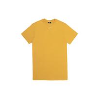 Nike Sportswear Essential Solid Logo Knit Loose Short Sleeve Dress Women dresses Orange CJ2243-213 S