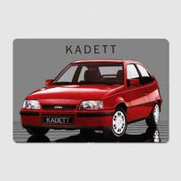 Opel Kadett Gsi Metalinė Plokštelė Plakatas Klubo Namų Baro Urvas Klasikinės Plokštelės Skardinis Ženklas Plakatai Kambario Sienų Dekoras 30x40cm(11.8x15.7inch) red