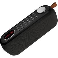 Portable Bluetooth Speaker FM Radio Digital, Support USB/SD Card MP3 Music Player/AUX/REC, Build-in 3000mAh Rechargeable Battery, 10W Powerful juoda